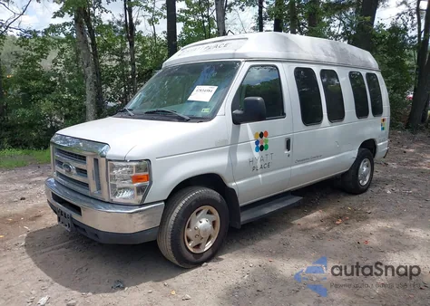 2008 Ford E-250 Commercial/Recreational из США, поврежденный, VIN 1FDNE24W28DB55201